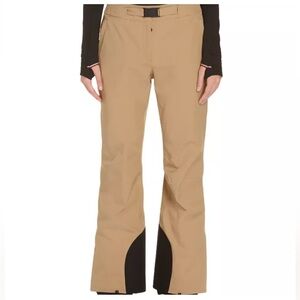 Moncler Grenoble Tan Waterproof Ski Pants XL